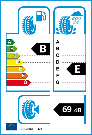 Michelin X-Ice Snow lamellrehv (195/65 R15) - Head Rehvid - Rehvide müük internetis EU tyre label