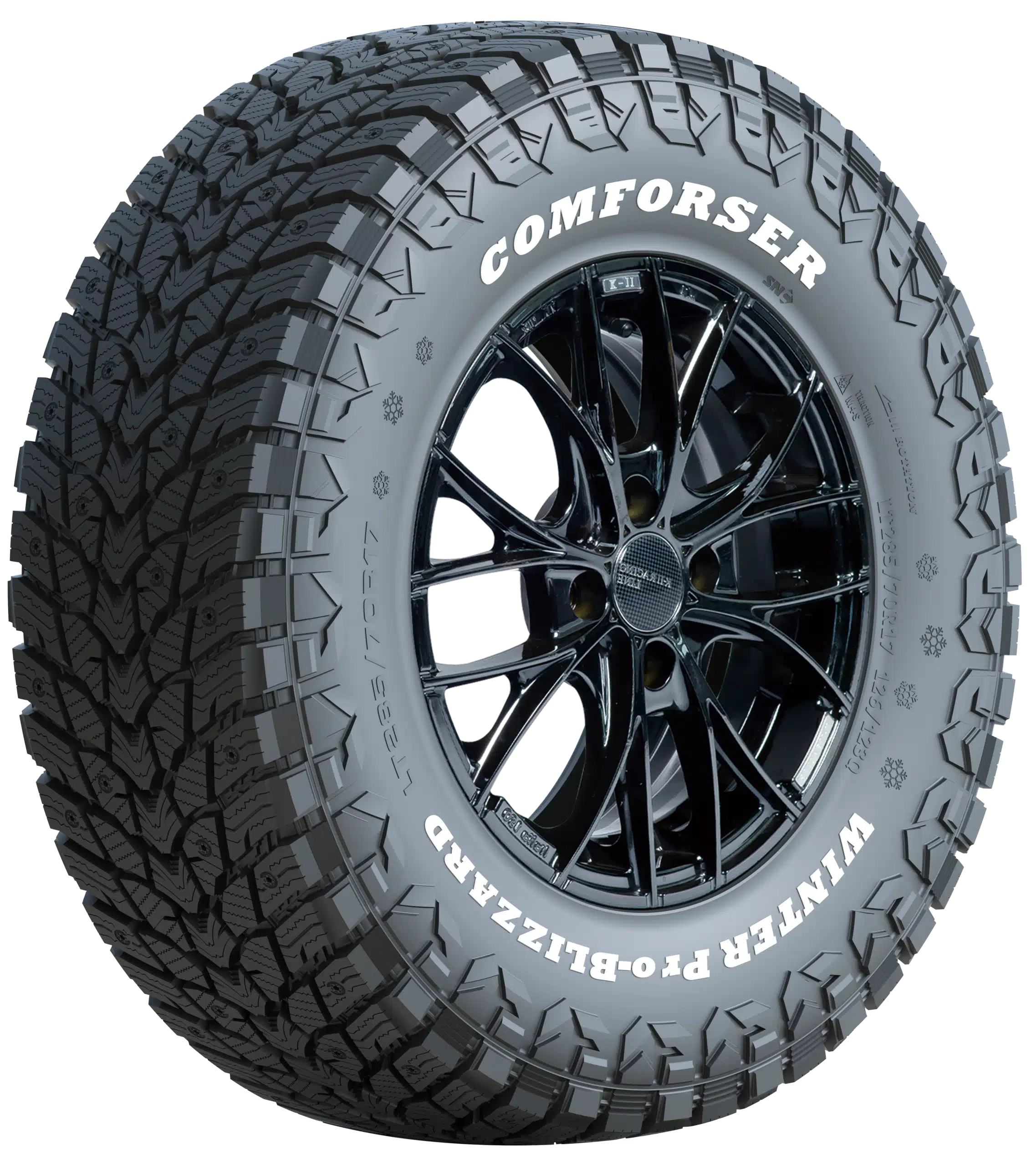Comforser Winter Pro-Blizzard 125R 3PMSF lamellrehv (285/65 R18) - Head Rehvid - Rehvide müük internetis Comforser Winter Pro-Blizzard 125R 3PMSF lamellrehv (285/65 R18)