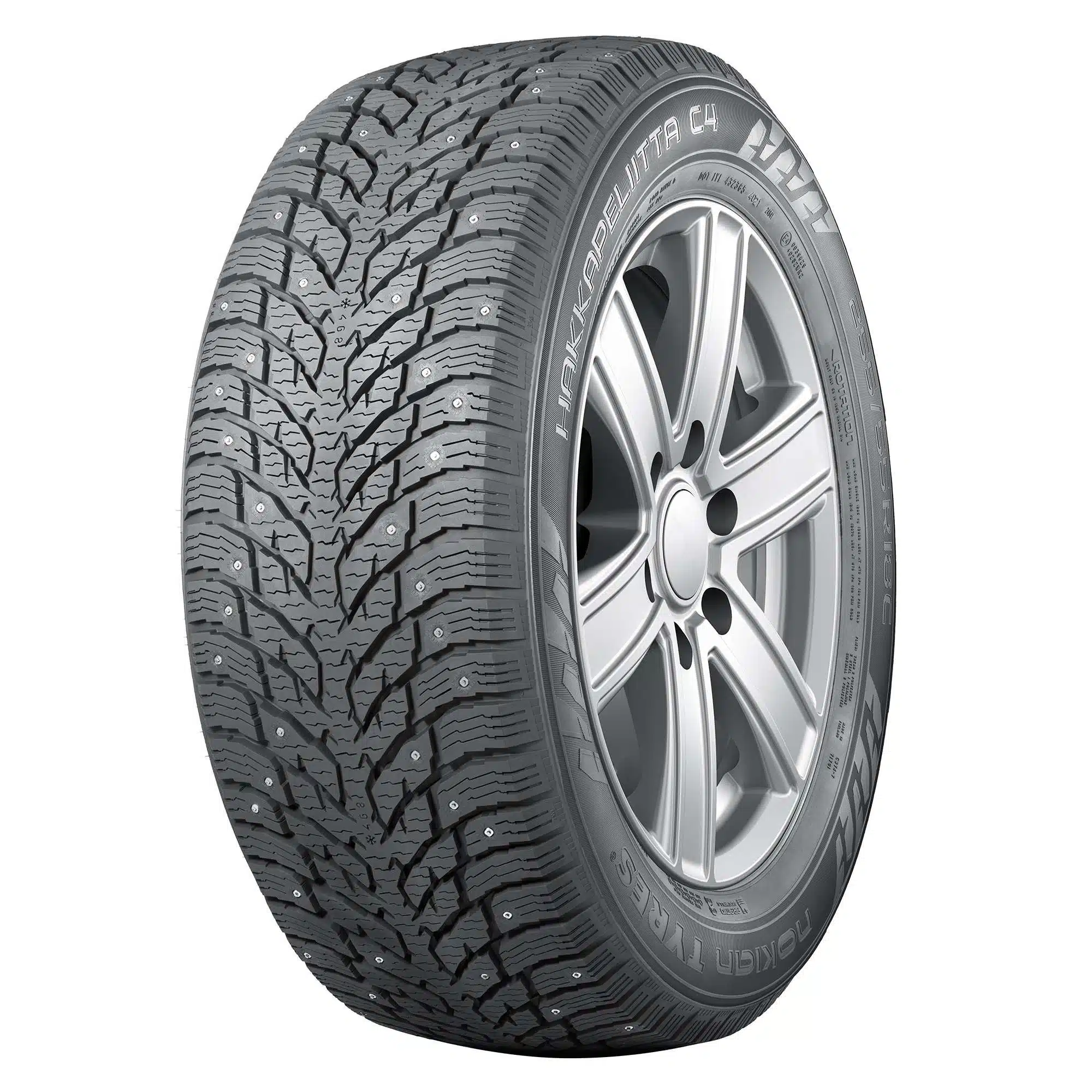 Nokian Hakkapeliitta C4 naastrehv (205/80R16C) - Head Rehvid - Rehvide müük internetis Nokian Hakkapeliitta C4 naastrehv (205/80R16C)